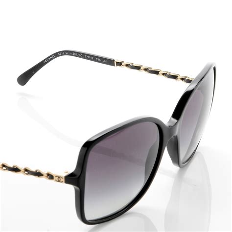 chanel sunglasses 5210q 617|CHANEL Sunglasses: Square Sunglasses, acetate & lambskin — .